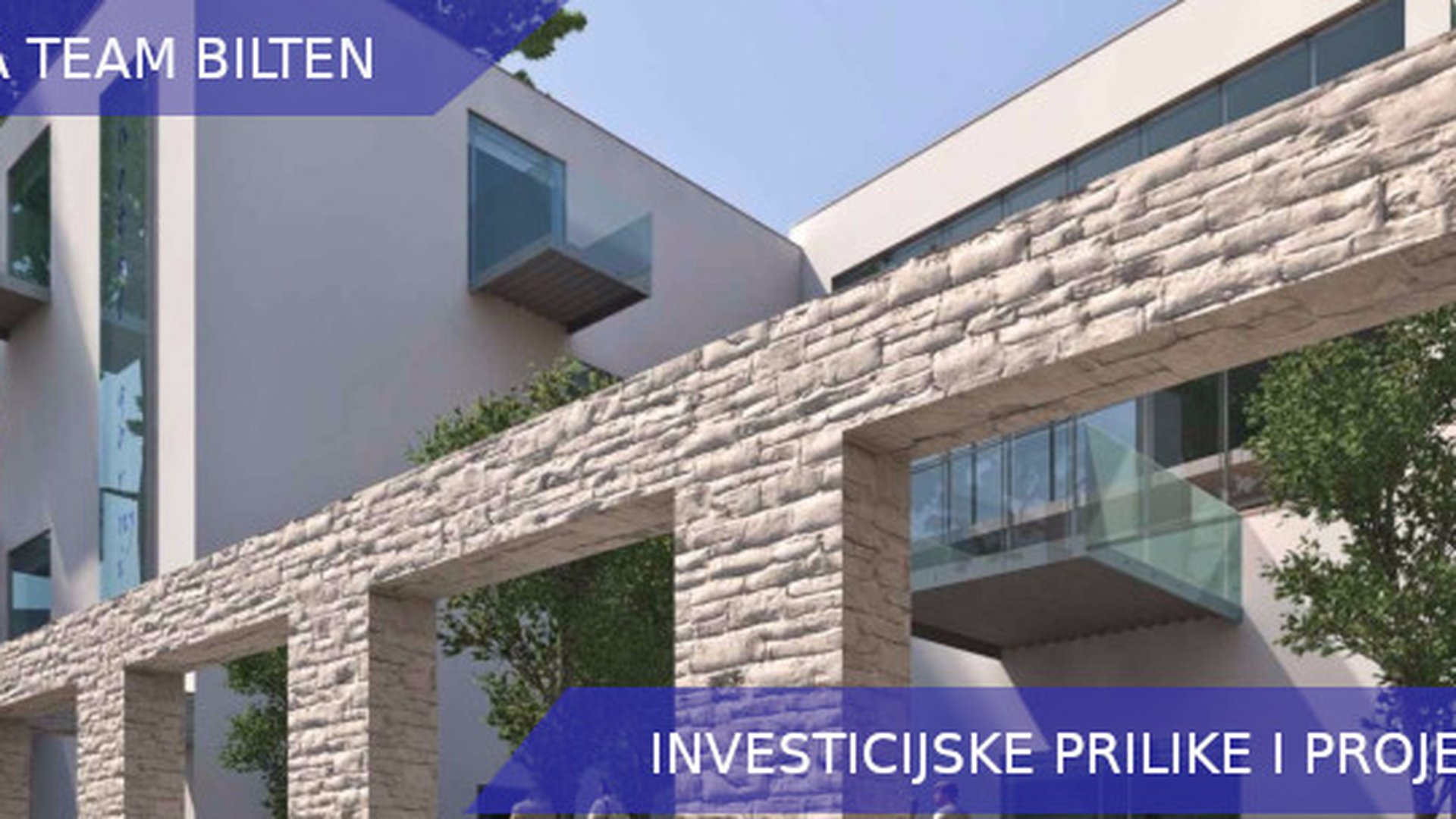 INVESTICIJSKE PRILIKE I PROJEKTI