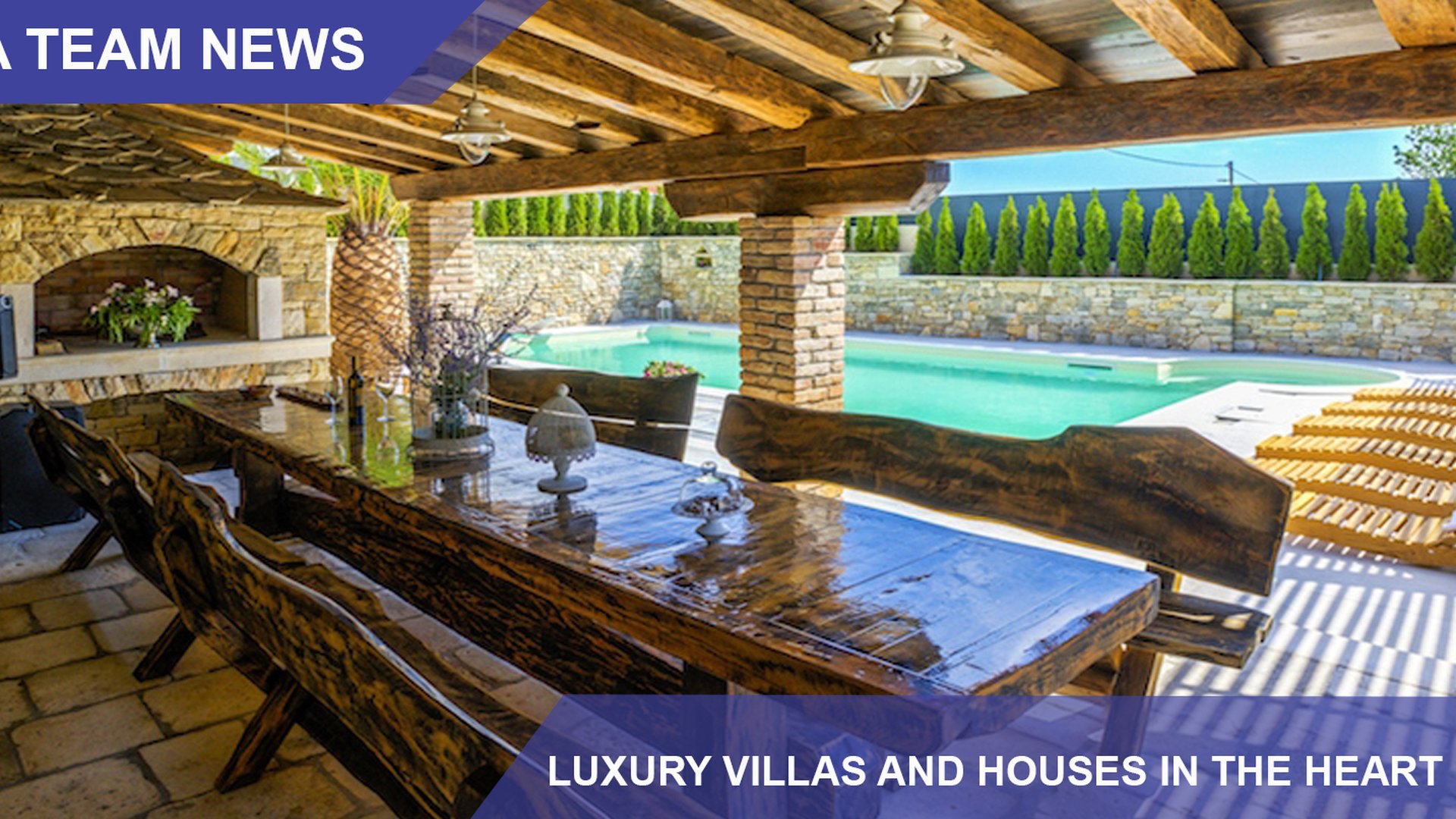 LUXURY VILLAS AND HOUSES IN THE HEART OF NATURE - INVEST IN RURAL TOURISM + LUXURY!