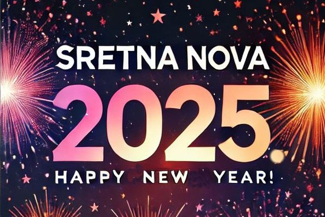 SRETNA NOVA 2025. GODINA!