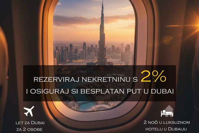 PROAGENT VAS VODI NA BESPLATNO PUTOVANJE DO VAŠE NOVE NEKRETNINE U UAE!