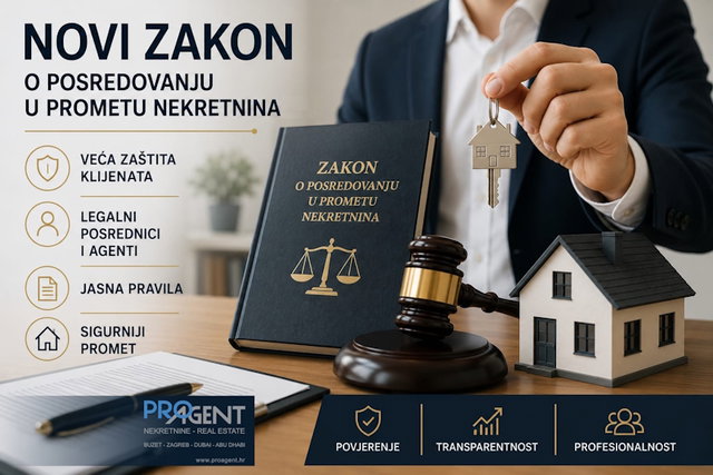 NOVI ZAKON O POSREDOVANJU U PROMETU NEKRETNINA
