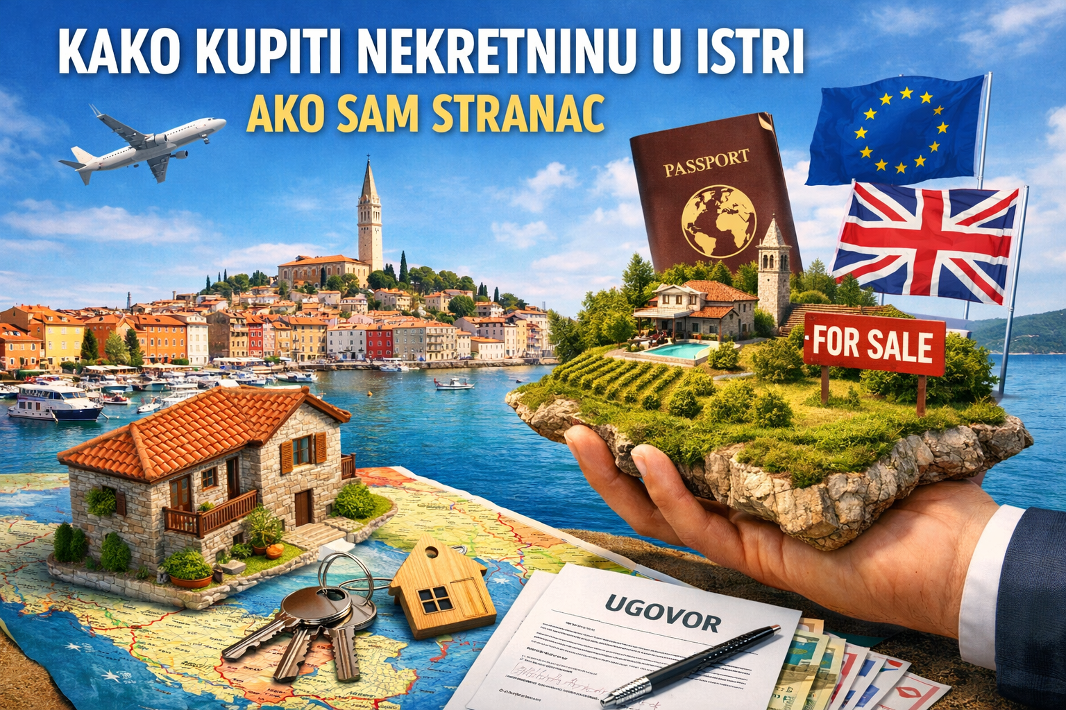 Kako kupiti nekretninu u Istri ako sam strani dr&zcaron;avljanin&quest;