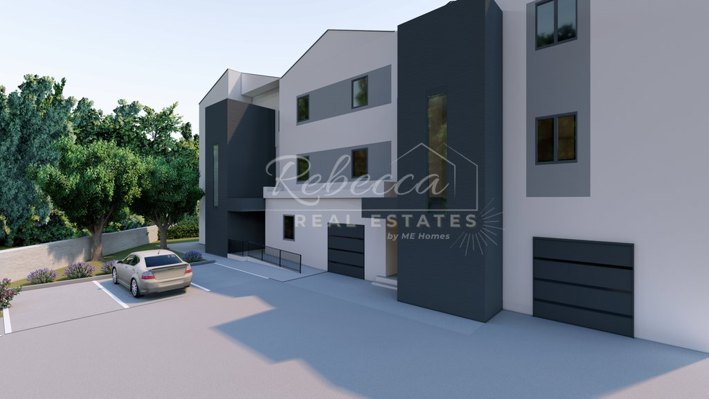 ISTRIEN, PLOMIN LUKA, NEUBAU: WOHNUNG 82,86 m2