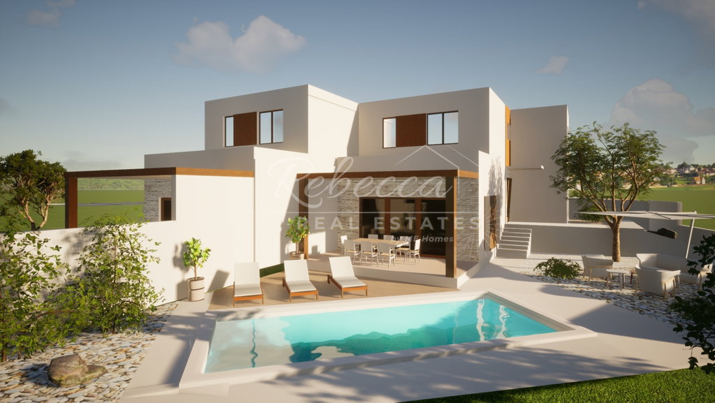 Istra, Svetvinčenat: Luksuzna vila 151 m2, bazen 26 m2