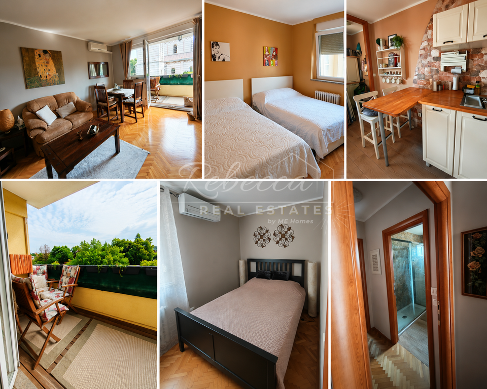 Zweizimmerwohnung mit großer Terrasse in toller Lage in Pula zu verkaufen