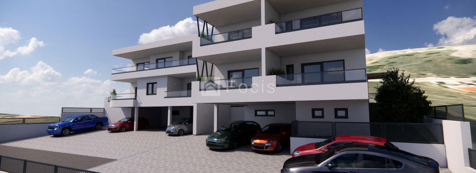 Pag; novogradnja s pogledom na more 2980 eur/m2