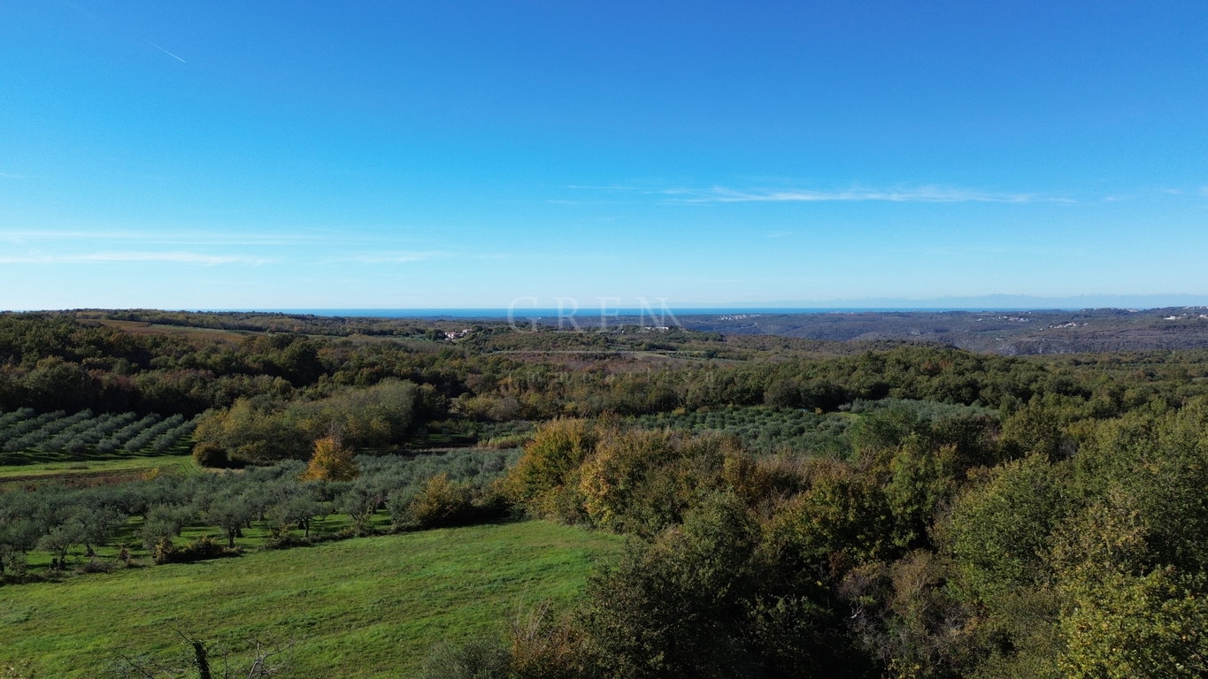Građevinsko zemljište sa pogledom na more , Poreština
