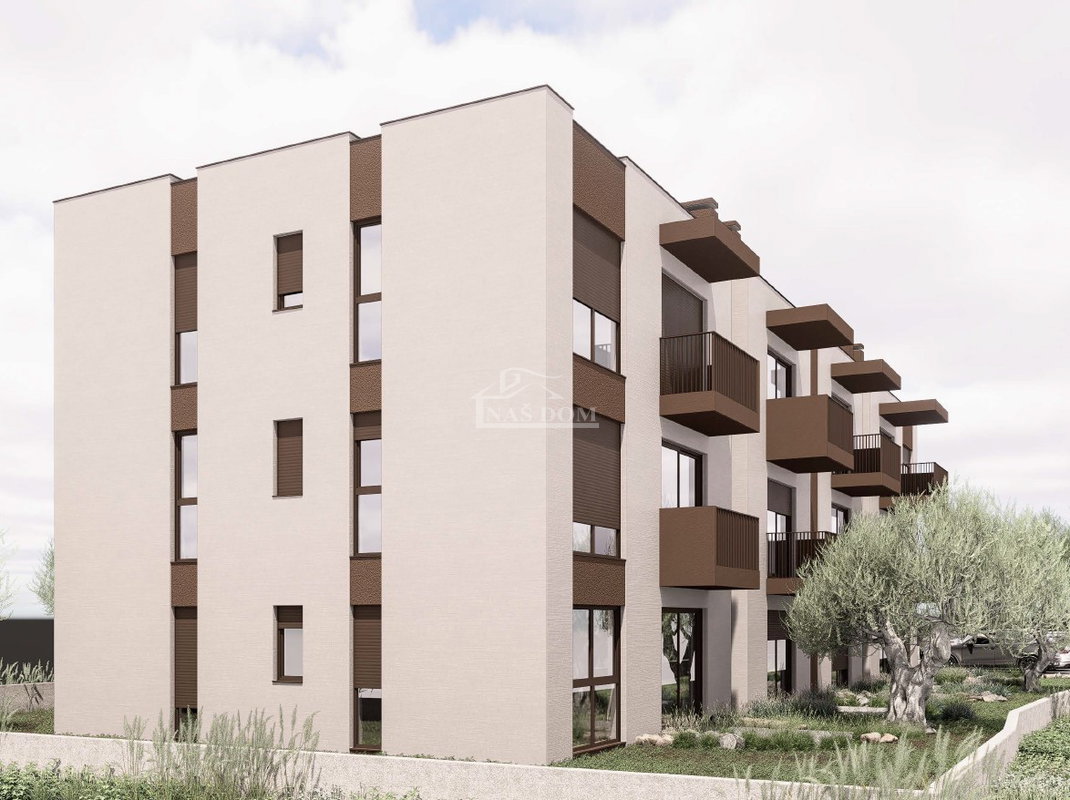 novogradnja vodice dvosoban stan s terasom