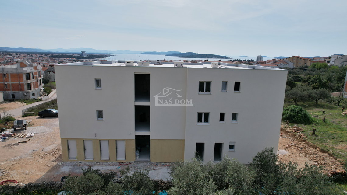 Vodice - Stan S6, I. kat, 79m2, pogled na more