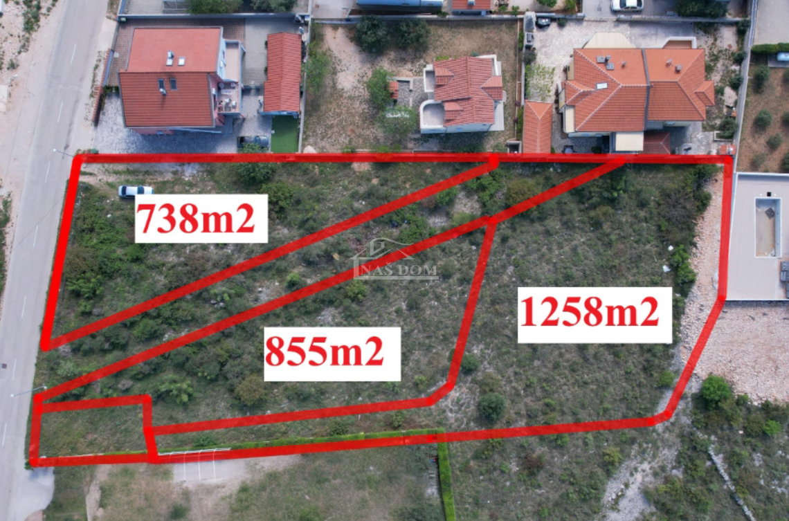 gradevinsko zemljiste vodice