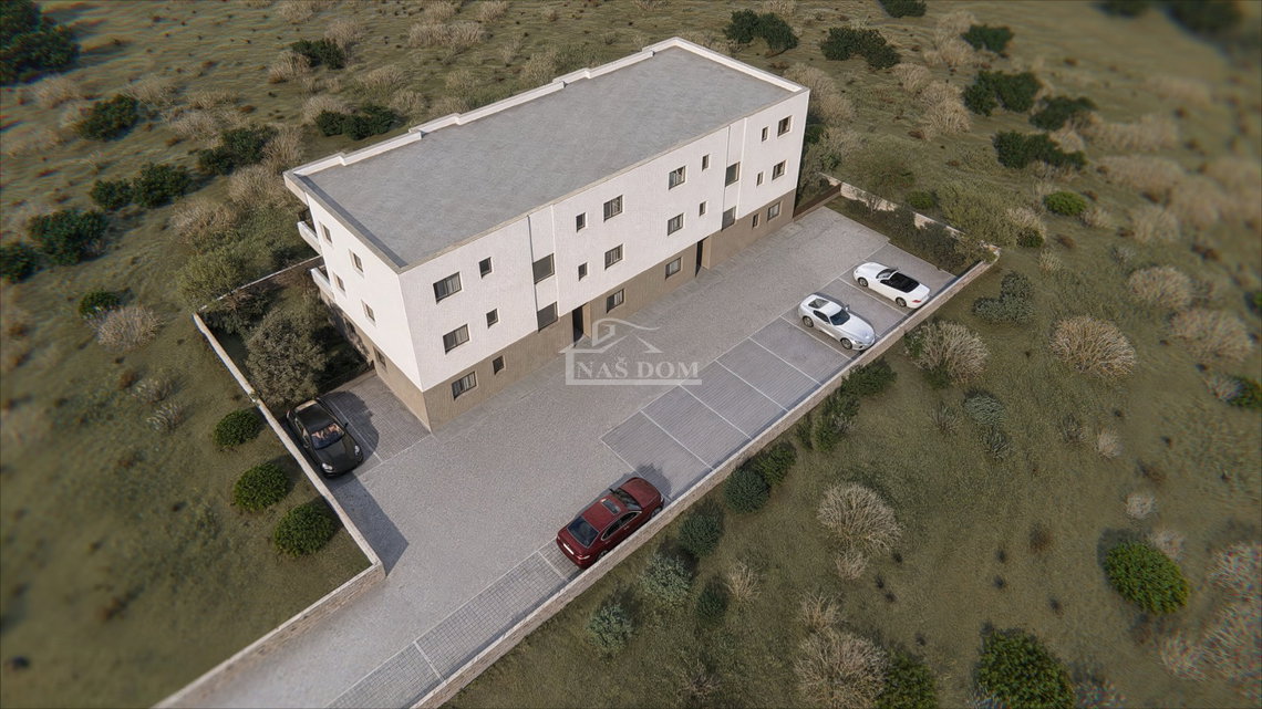 Moderna novogradnja u Vodicama – kvalitetna gradnja, 1100 m do plaže