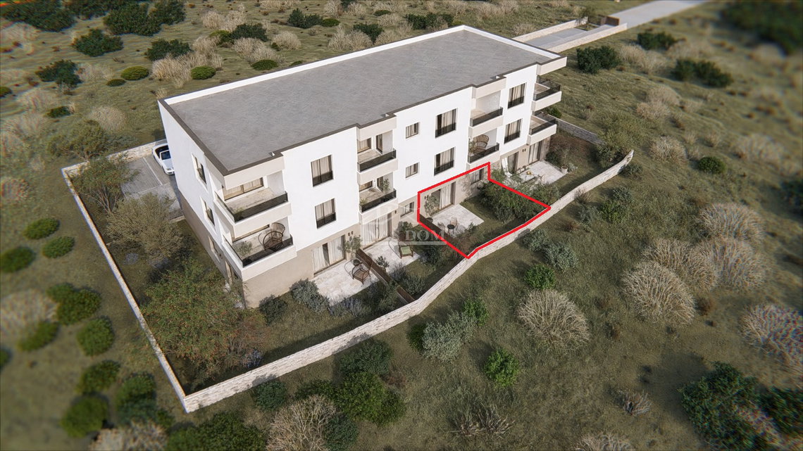 Vodice - Dvosoban stan S1, prizemlje s vrtom